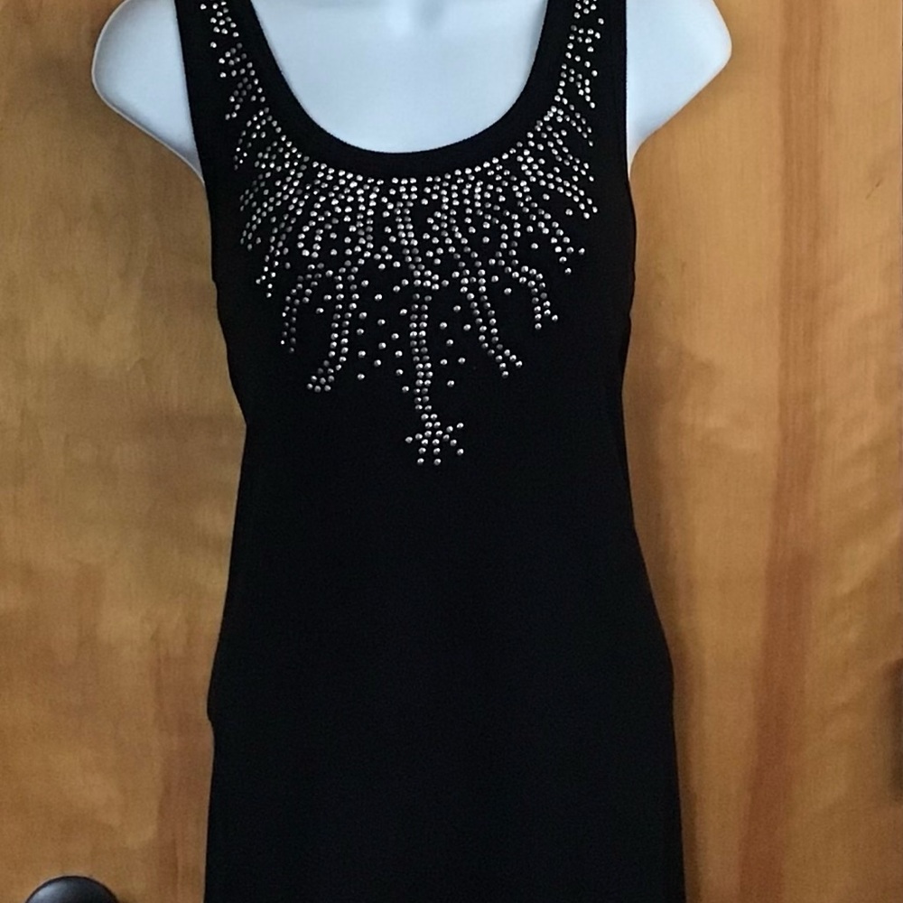 Black Embellished Women's Top